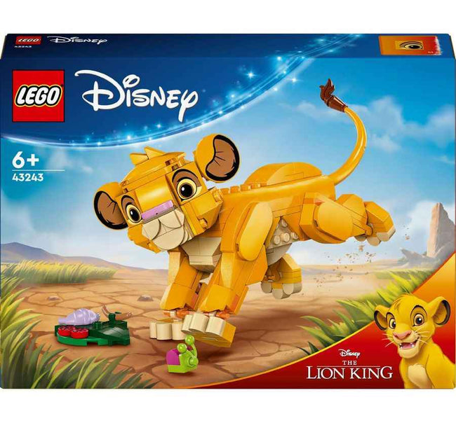 LEGO Disney 43243 Simba – Löwenjunges des Königs, 222 Teile