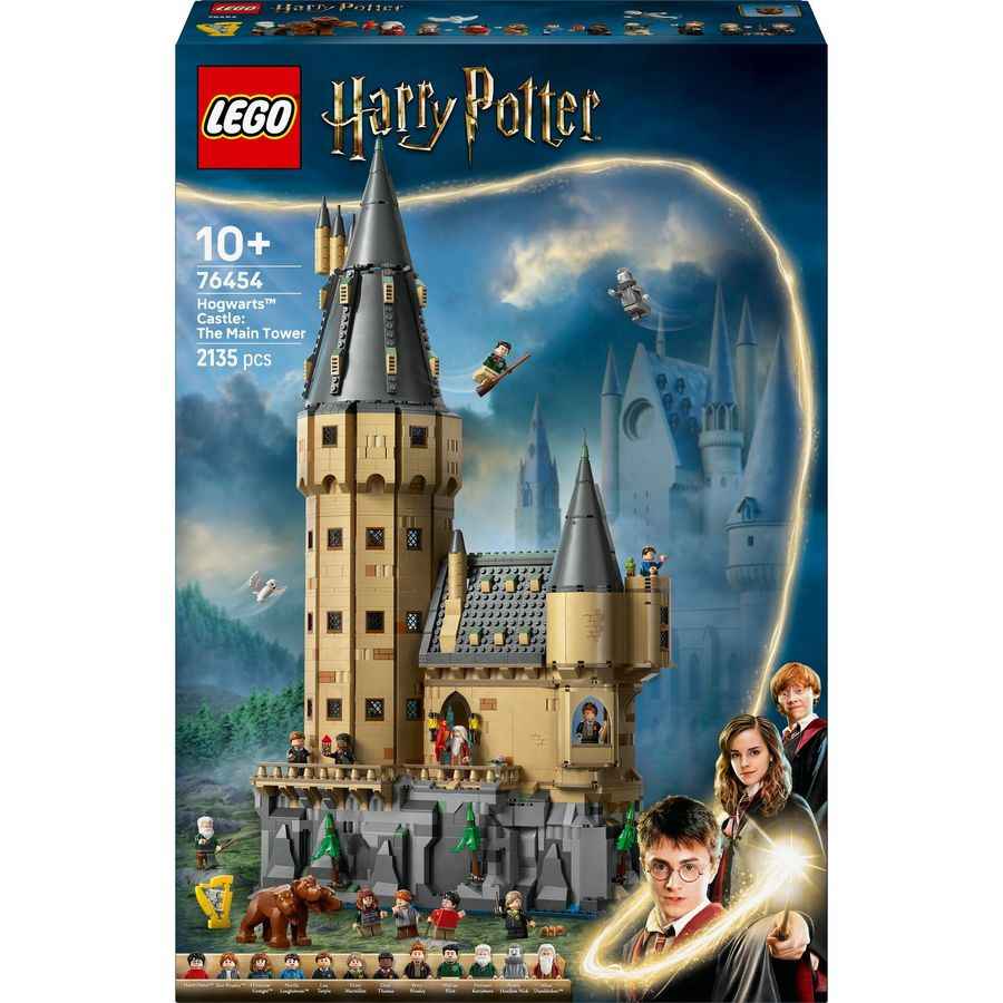 LEGO Harry Potter 76454 Schloss Hogwarts – Der Hauptturm, 2135 Teile