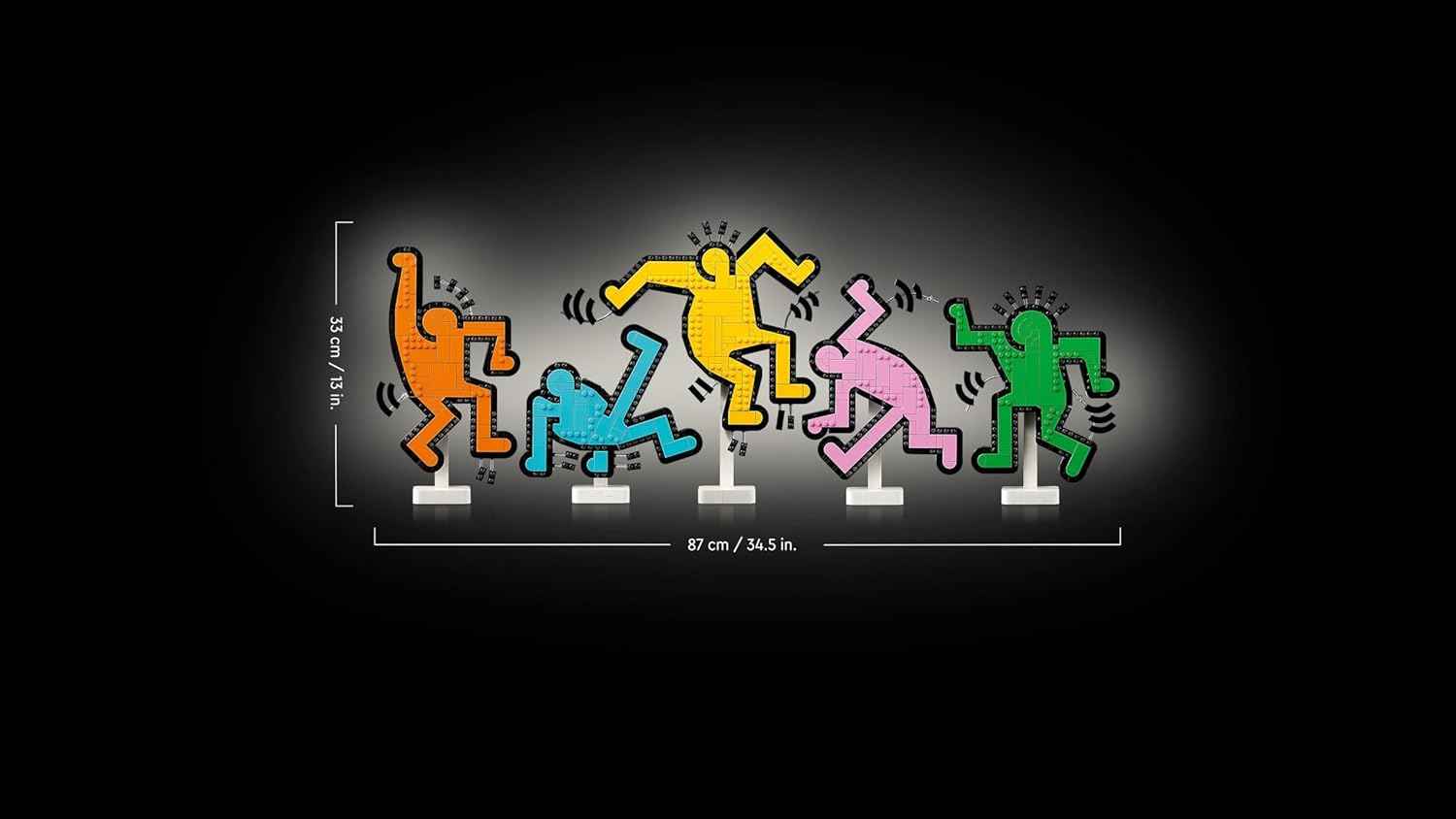 LEGO® ART 31216 Keith Haring – Tanzende Figuren