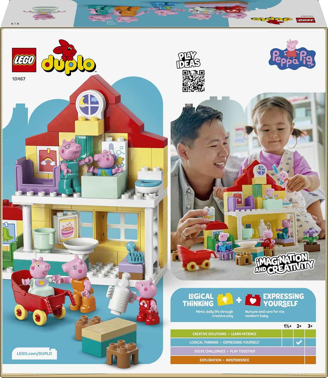 LEGO® DUPLO Peppa Pig 10467 Familienhaus