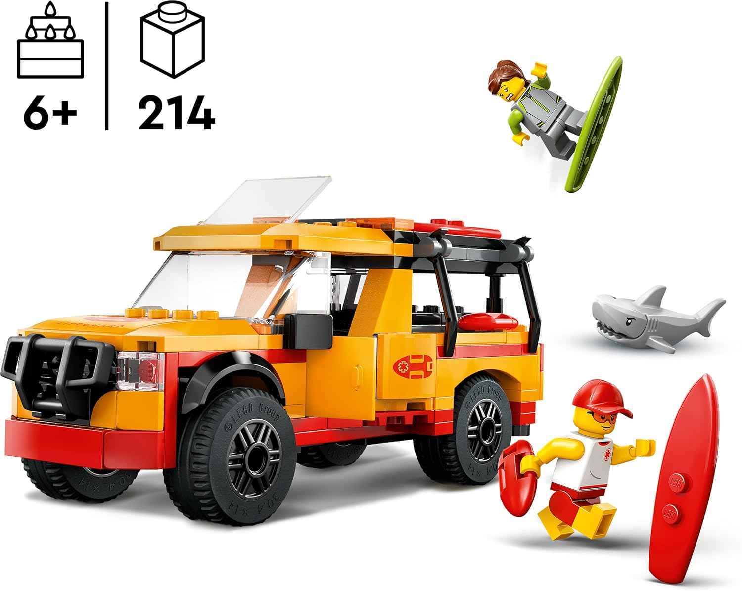 LEGO® City 60453 Einsatzfahrzeug der Rettungsschwimmer