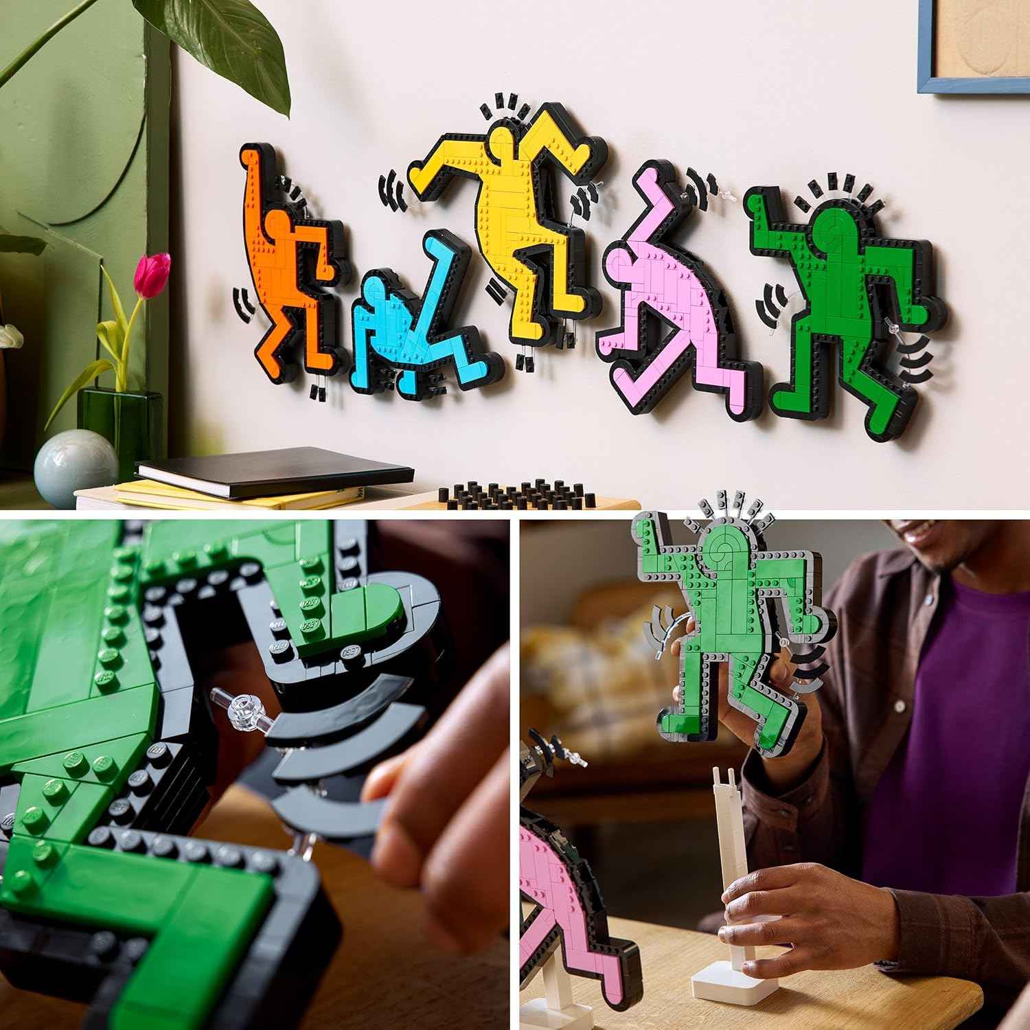 LEGO® ART 31216 Keith Haring – Tanzende Figuren