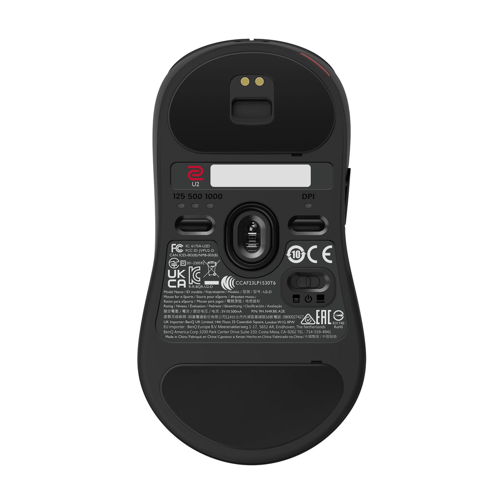 BenQ | ZOWIE U2 Wireless Gaming-Maus – 60 g, PAW3395, 1000 Hz - Salon Official