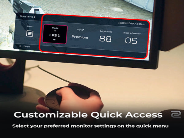 BenQ | ZOWIE XL2540K 24,5″ Full HD Gaming Monitor – 240 Hz