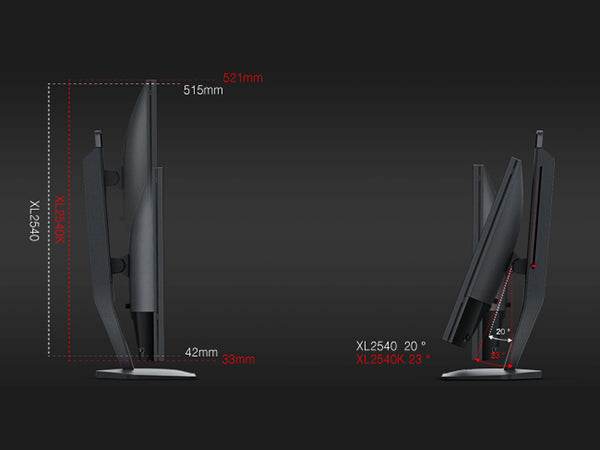 BenQ | ZOWIE XL2540K 24,5″ Full HD Gaming Monitor – 240 Hz